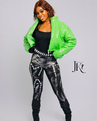 Neon Puffer Jacket